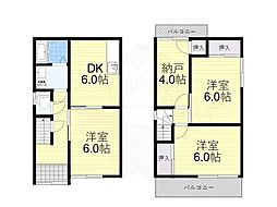 八尾市美園町4丁目の一戸建て