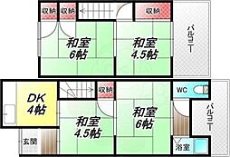 福万寺南貸家