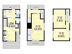 八尾市福万寺町南4丁目の一戸建て