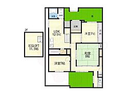 八尾市植松町２丁目の一戸建て
