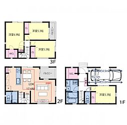新築分譲戸建　川崎　全4棟　2号棟