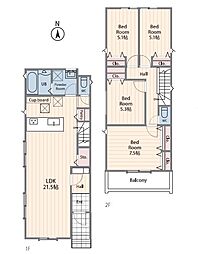 新築分譲戸建　踊場　全3棟　No.1