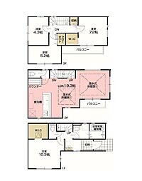 新築分譲戸建　川崎　全5棟　5号棟