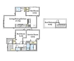 新築分譲戸建　長津田　全2棟　1号棟
