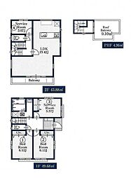 新築分譲戸建　川崎　全2棟　2号棟