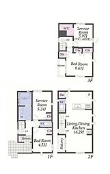 新築分譲戸建　西横浜　全2棟　2号棟