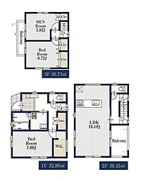 新築分譲戸建　日吉　全4棟　4号棟