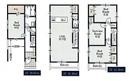 新築分譲戸建　武蔵小杉　全2棟　2号棟