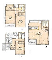 新築分譲戸建　京急富岡　全3棟　A号棟