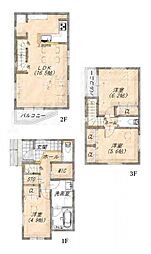 新築分譲戸建　京急富岡　全3棟　B号棟