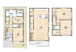 新築分譲戸建　日吉本町　全3棟　B号棟