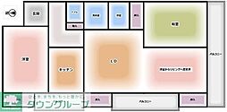 日吉スカイパレス　3階 B
