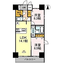 ロージェ泉中央 1205