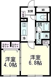 グランツァイト八幡 202