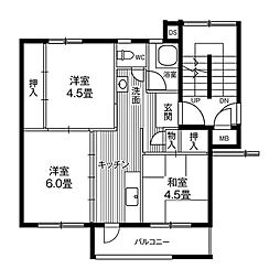 ビレッジハウス仙台鶴ケ谷五丁目3号棟 (206号室) 206