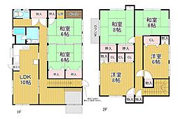 直方市山部戸建（山林付）