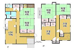 直方市山部戸建（山林付）
