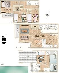 リガーレ大野城市中央1丁目　1号棟