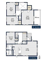 所沢市北秋津　新築戸建
