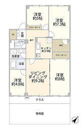 パシフィック我孫子グリーンタウン16号棟 103