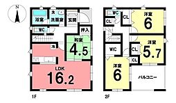 新築戸建 岐南町薬師寺第2　全3区画