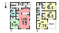 新築戸建 岐南町薬師寺第2　全3区画