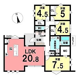 新築戸建　岐阜市中鶉2丁目　全2棟