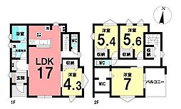 新築戸建　岐阜市六条南1丁目　全2棟