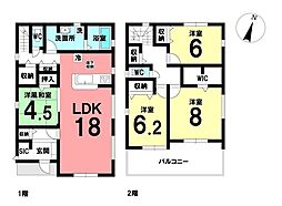 新築戸建 岐阜県岐阜市敷島町　全2棟