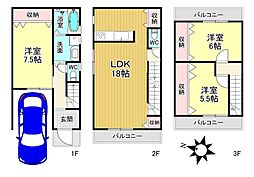 八幡市八幡月夜田　新築戸建