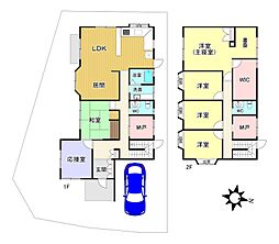 西京区大枝南福西町三丁目　中古戸建