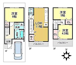 右京区嵯峨野神ノ木町　新築戸建