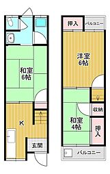 堺市東区草尾 テラスハウス 1