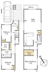上池台　自由設計土地物件