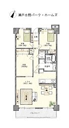 瀬戸水野パーク・ホームズ「フルリノベ×ペット可」 607