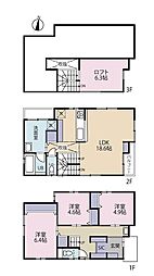 小金井東町1丁目　全6棟/B号棟　新築分譲戸建て　ー長期優良