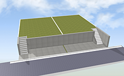 日野市程久保　建築条件付き売地 Ａ