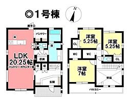 新築戸建 一宮市木曽川町黒田　全2棟
