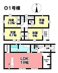 新築戸建 一宮市今伊勢町馬寄　01期3棟