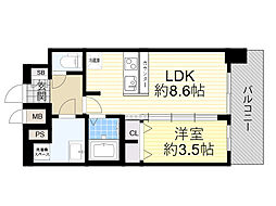 プレサンス京橋GREEN YARDアルミラ