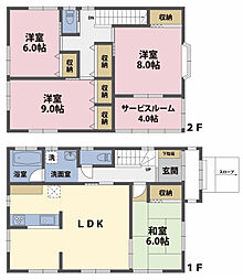 中古住宅情報・宇都宮市清原台6丁目
