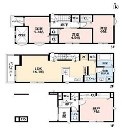 新築戸建 足立区新田3丁目　3号棟