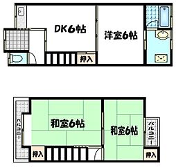 嵯峨野神ノ木町テラスハウス 1