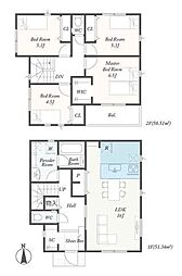 山際（全2区）1号棟