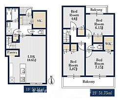 横浜市青葉区奈良町　建築条件なし売地