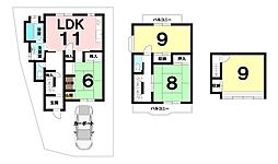 オーナーチェンジ物件中古戸建 大原野上羽町