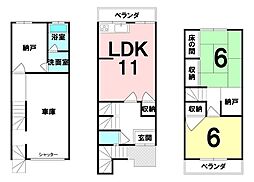 中古戸建　右京区太秦面影町