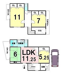 中古戸建　右京区梅津東構口町