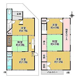 中古戸建 京都市右京区花園段ノ岡町