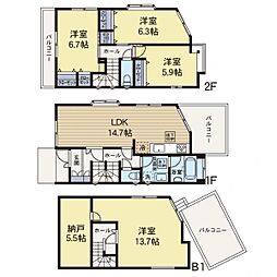 片倉町駅　歩11分　横浜市神奈川区三枚町